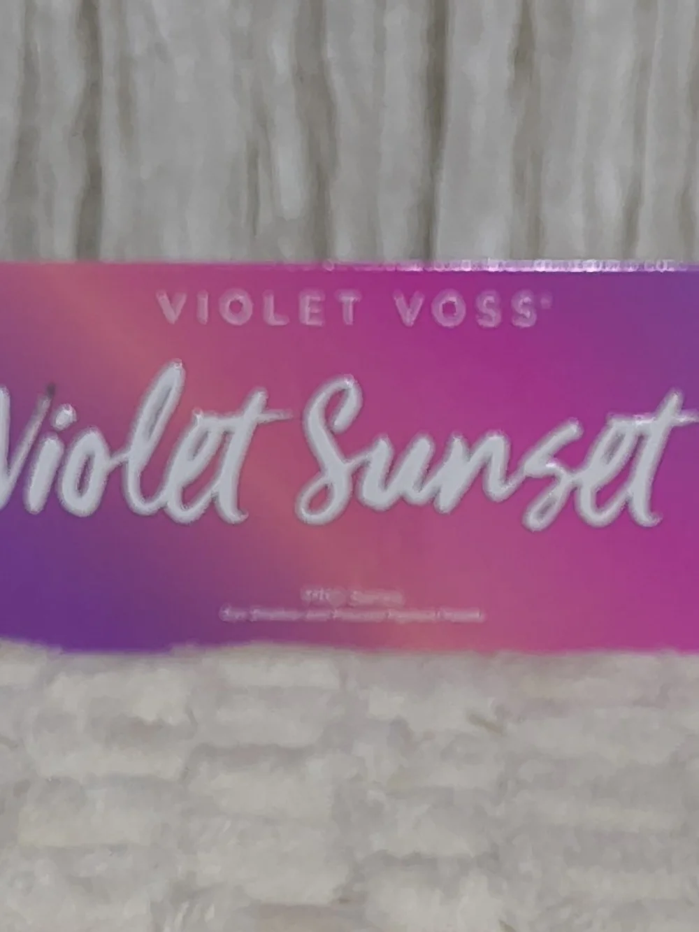 Violet Sunset product label